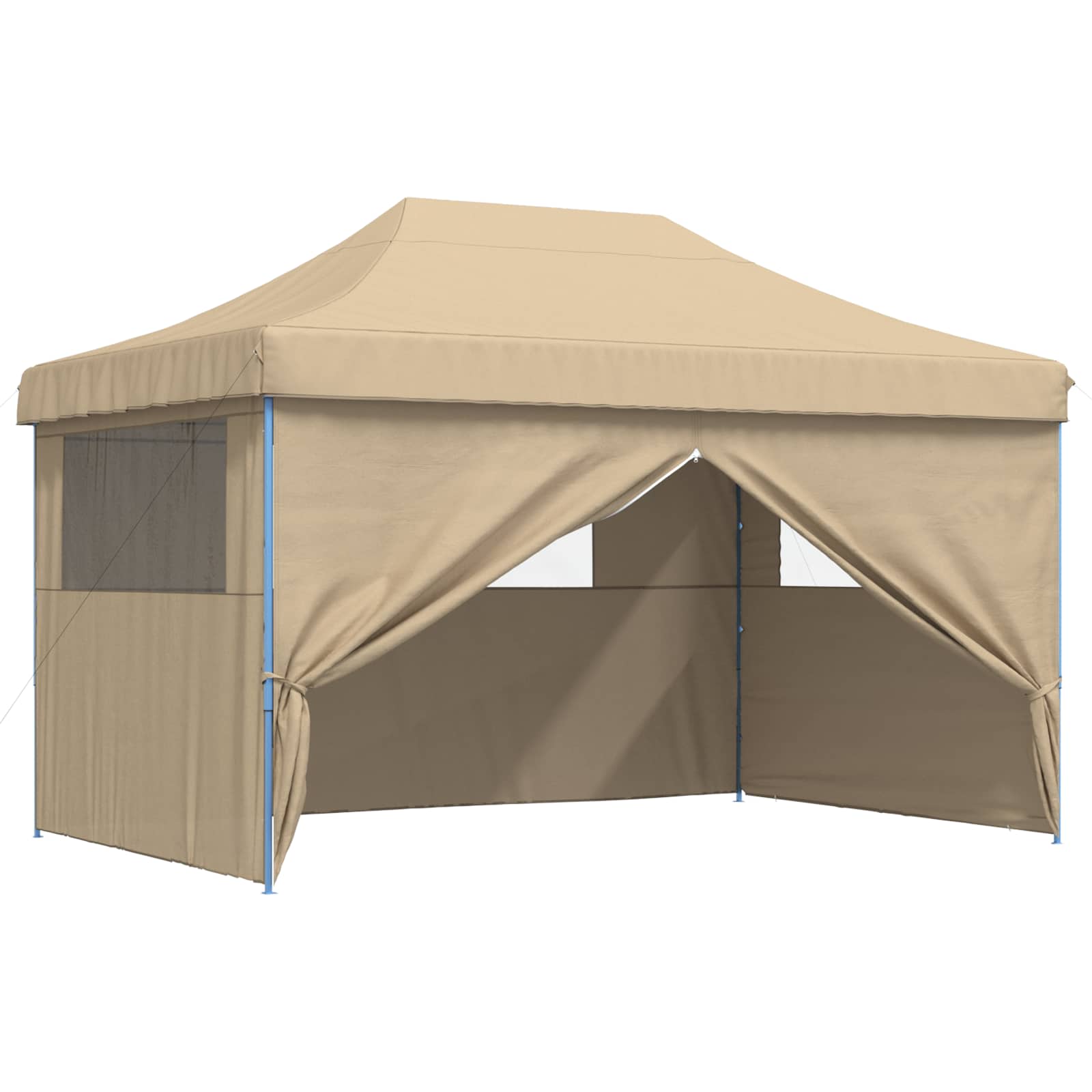 vidaXL Namiot Imprezowy Beżowy 292 x 440 x 315 cm Materiał Oxford