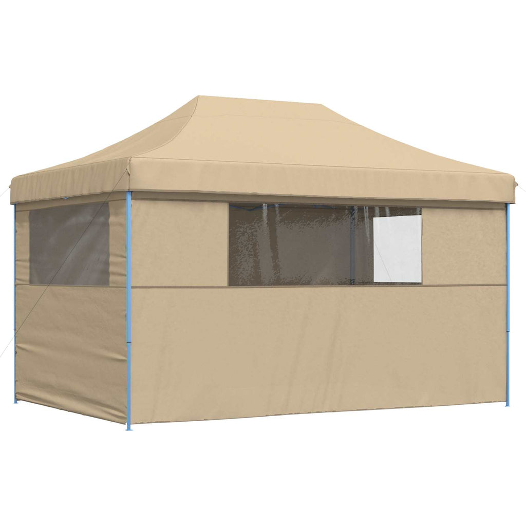 vidaXL Namiot Imprezowy Beżowy 292 x 440 x 315 cm Materiał Oxford
