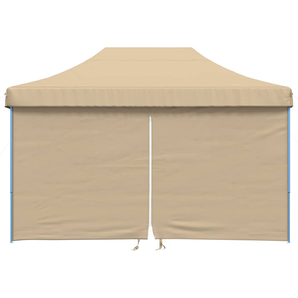 vidaXL Namiot Imprezowy Beżowy 292 x 440 x 315 cm Materiał Oxford