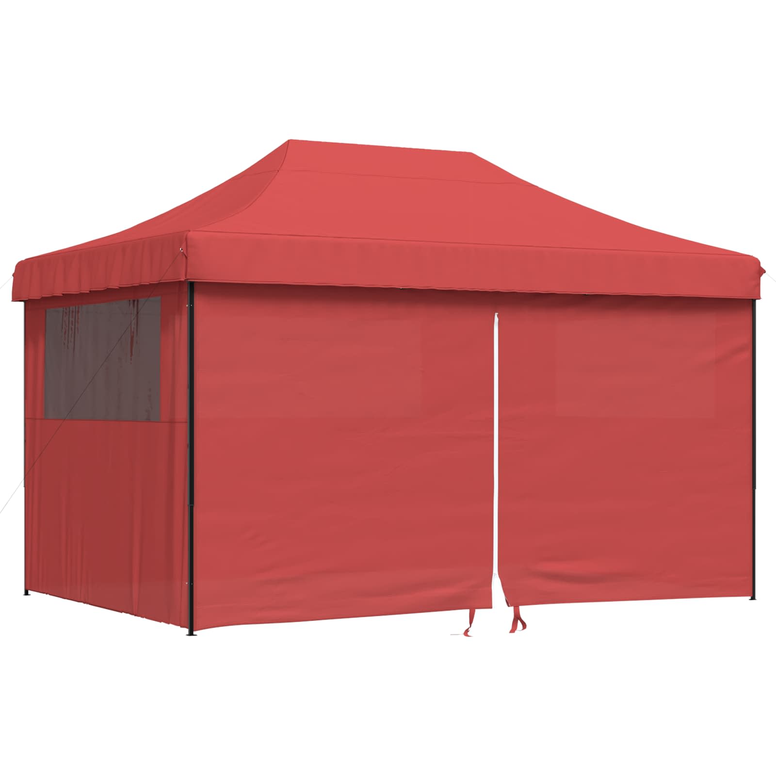 vidaXL Namiot Imprezowy bordowy 292 x 440 x 315 cm Materiał Oxford