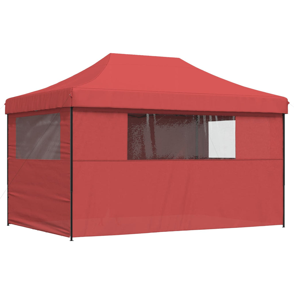 vidaXL Namiot Imprezowy bordowy 292 x 440 x 315 cm Materiał Oxford