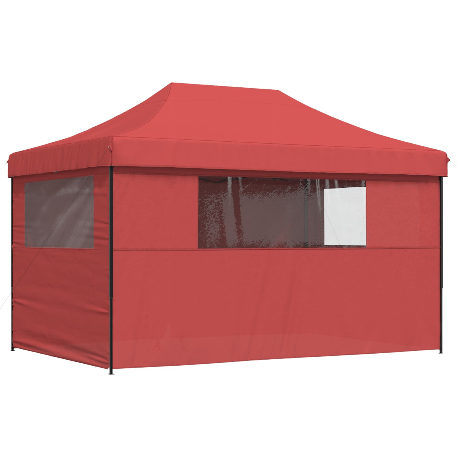 vidaXL Namiot Imprezowy bordowy 292 x 440 x 315 cm Materiał Oxford