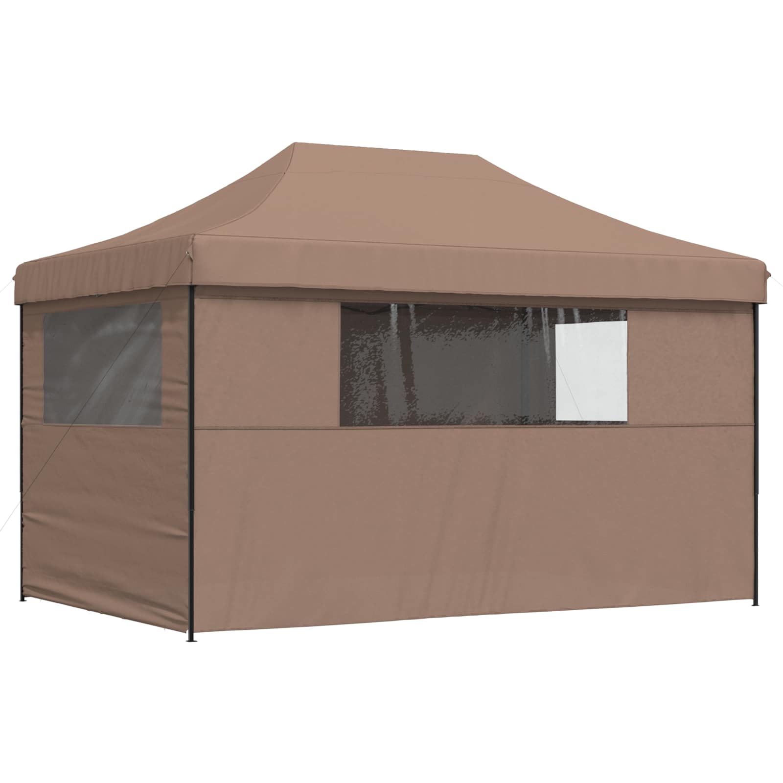 vidaXL Namiot Imprezowy Brązowy 292 x 440 x 315 cm Materiał Oxford