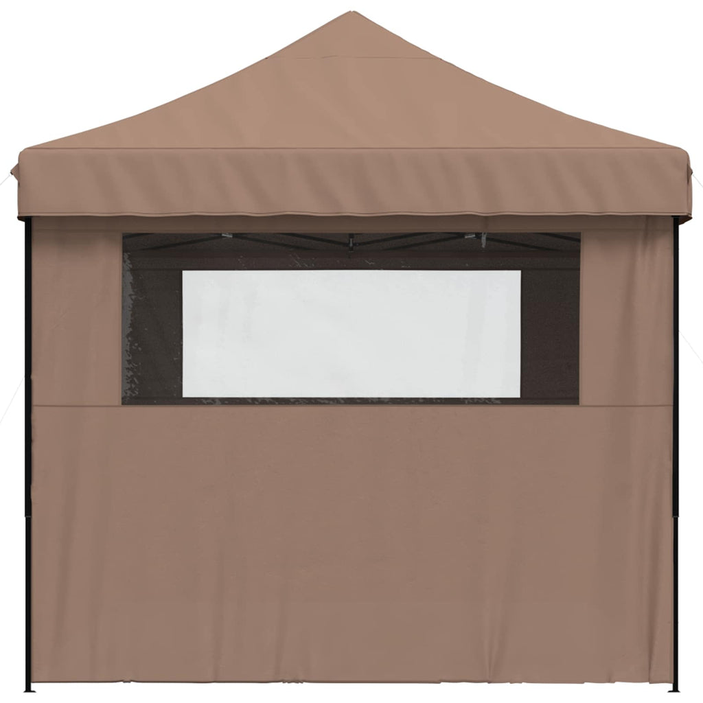 vidaXL Namiot Imprezowy Brązowy 292 x 440 x 315 cm Materiał Oxford