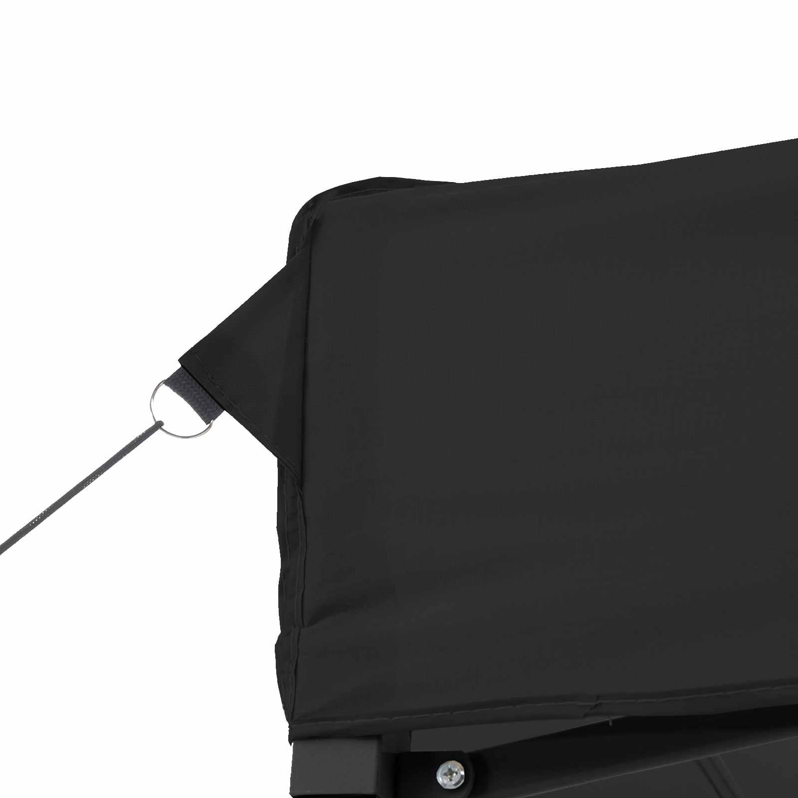 vidaXL Namiot Imprezowy Czarny 292 x 440 x 315 cm Materiał Oxford