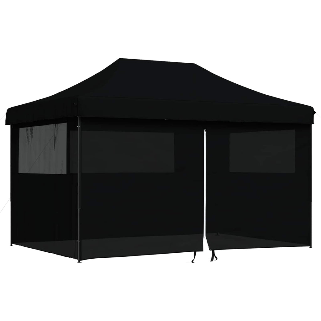 vidaXL Namiot Imprezowy Czarny 292 x 440 x 315 cm Materiał Oxford