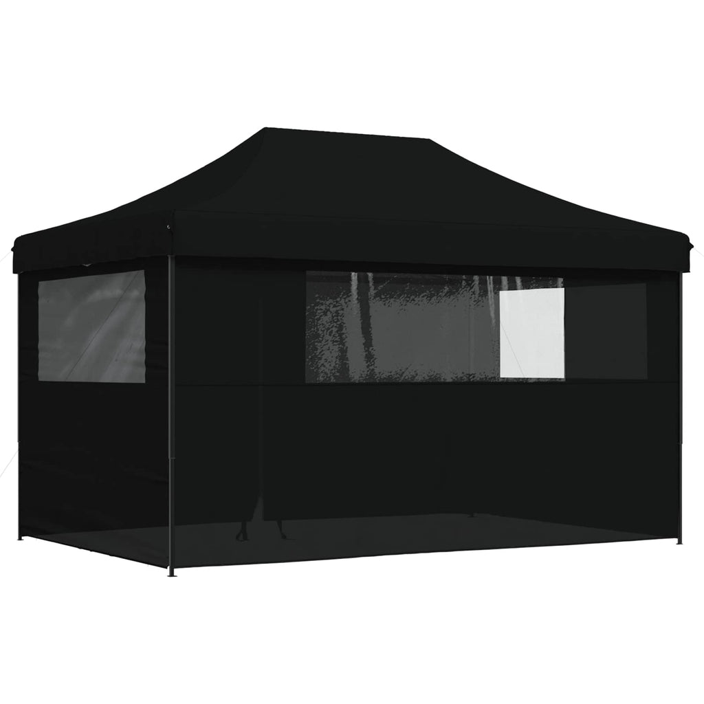 vidaXL Namiot Imprezowy Czarny 292 x 440 x 315 cm Materiał Oxford