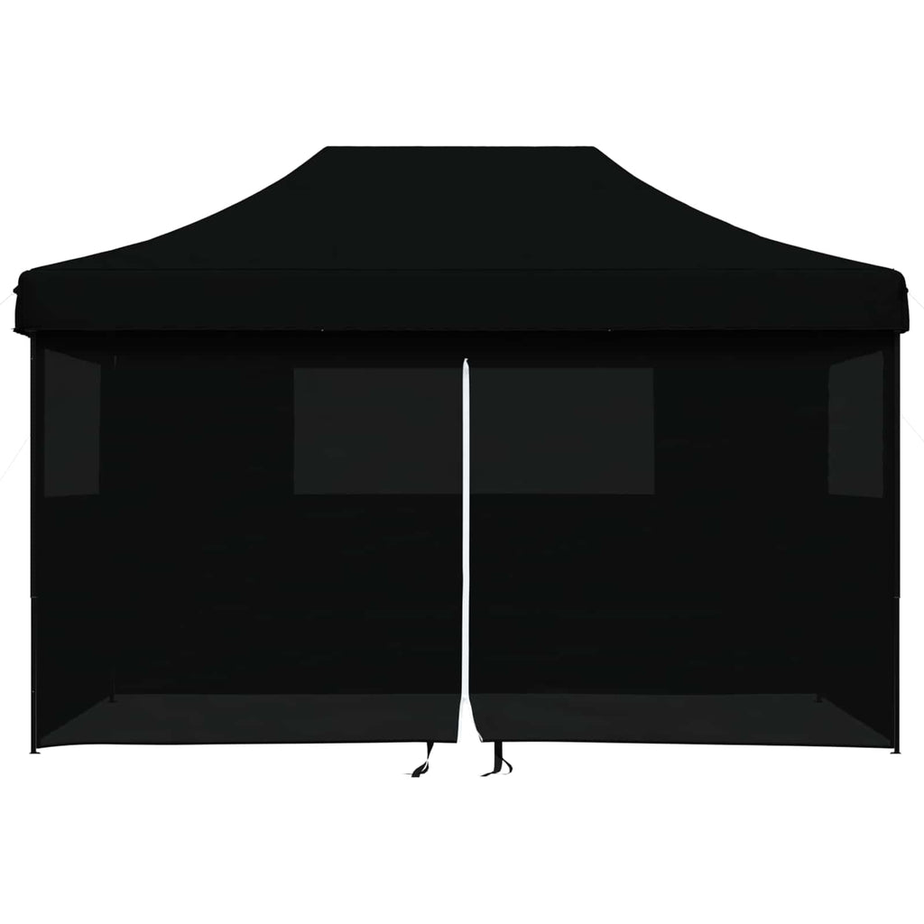 vidaXL Namiot Imprezowy Czarny 292 x 440 x 315 cm Materiał Oxford