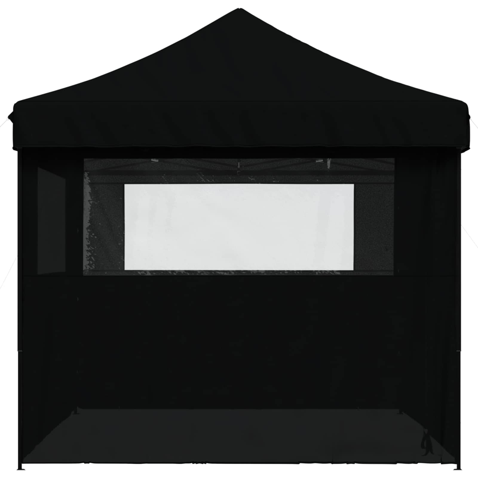 vidaXL Namiot Imprezowy Czarny 292 x 440 x 315 cm Materiał Oxford