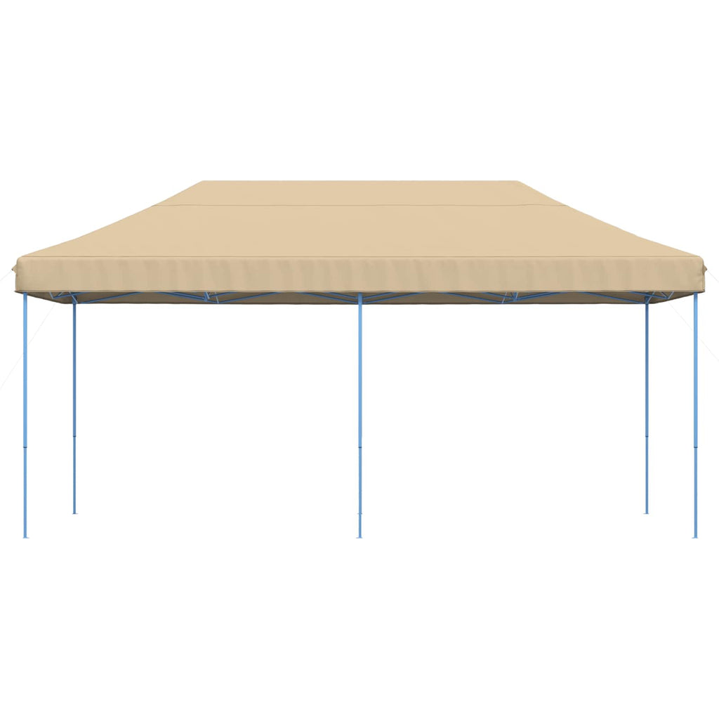 vidaXL Namiot Imprezowy Beżowy 292 x 580 x 315 cm Materiał Oxford