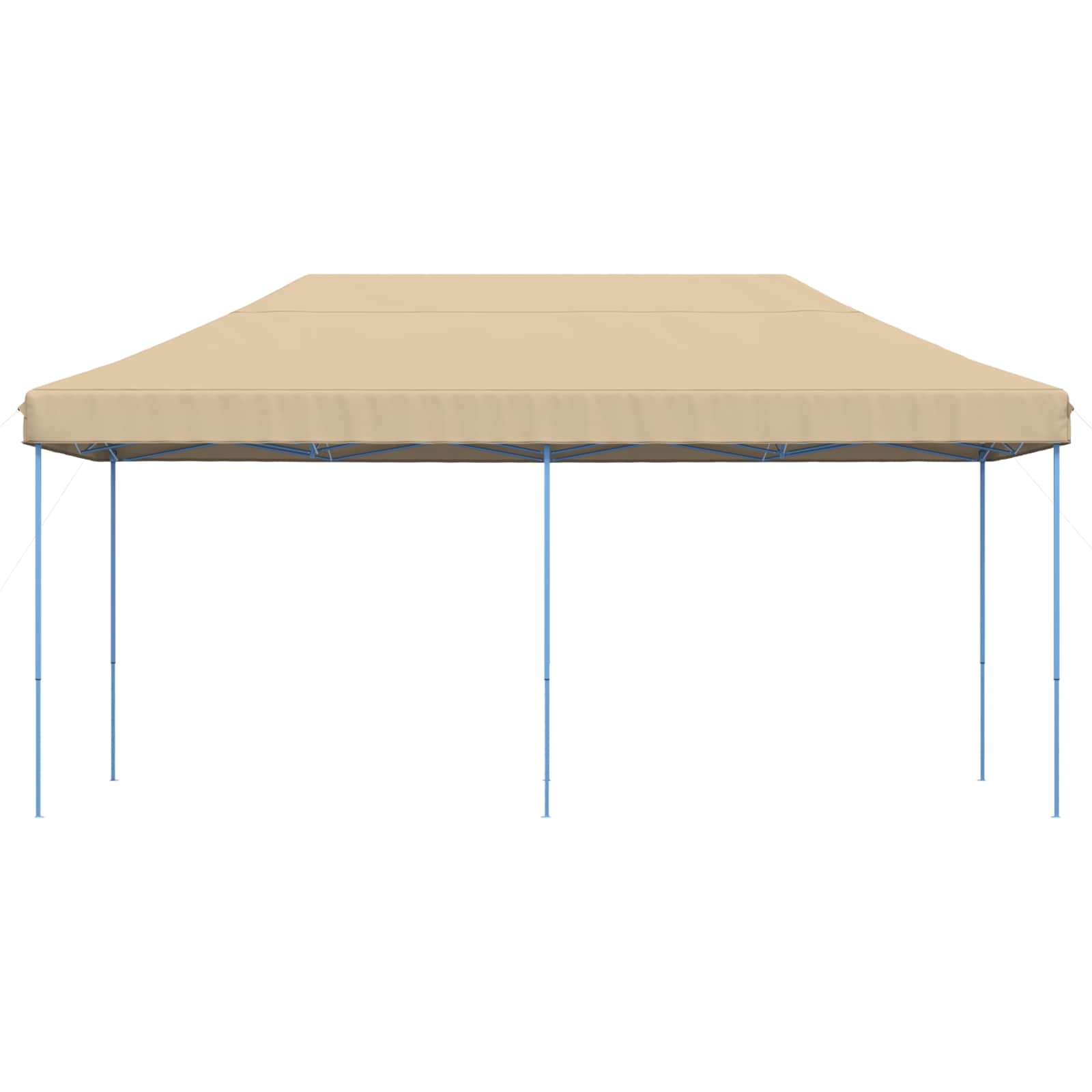 vidaXL Namiot Imprezowy Beżowy 292 x 580 x 315 cm Materiał Oxford
