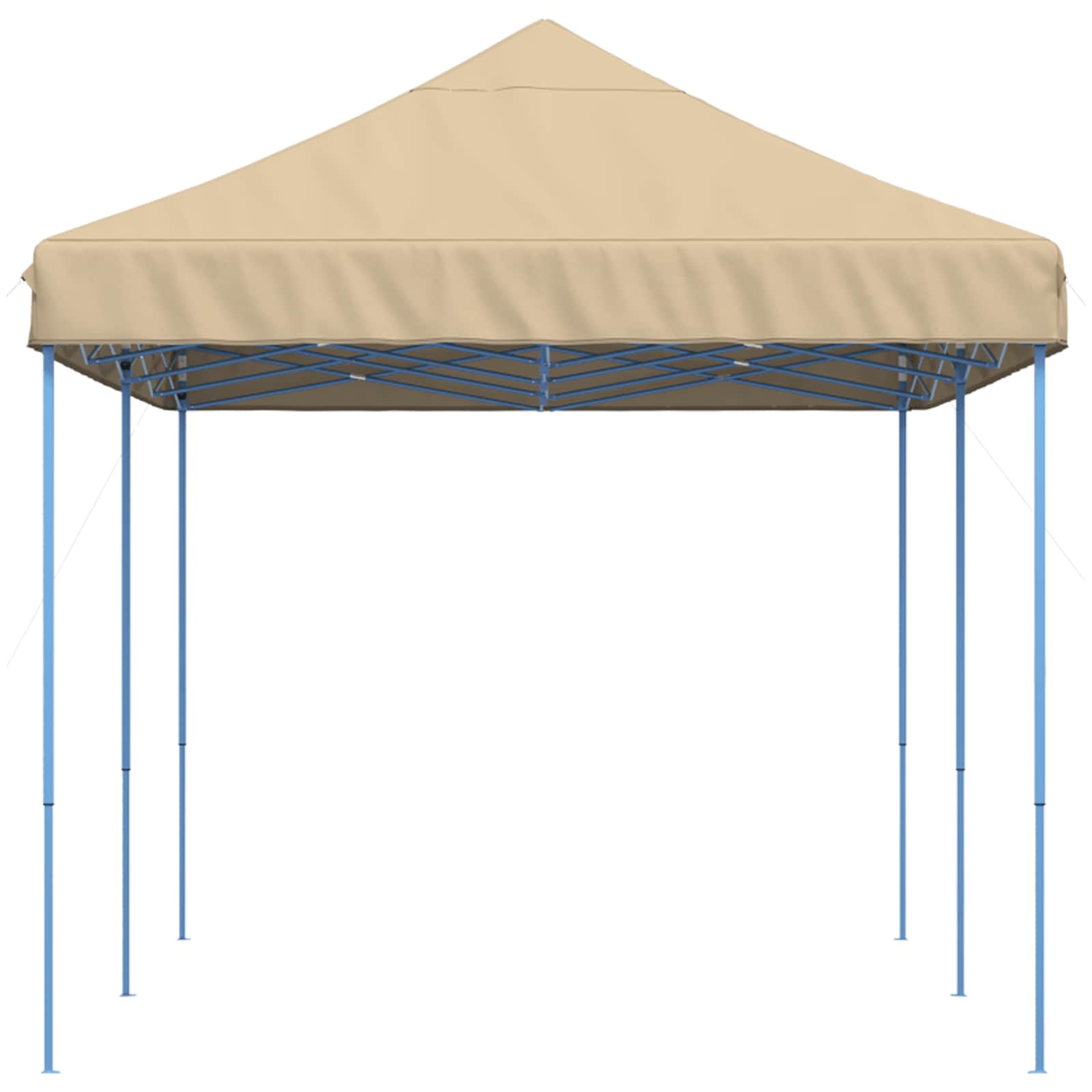 vidaXL Namiot Imprezowy Beżowy 292 x 580 x 315 cm Materiał Oxford