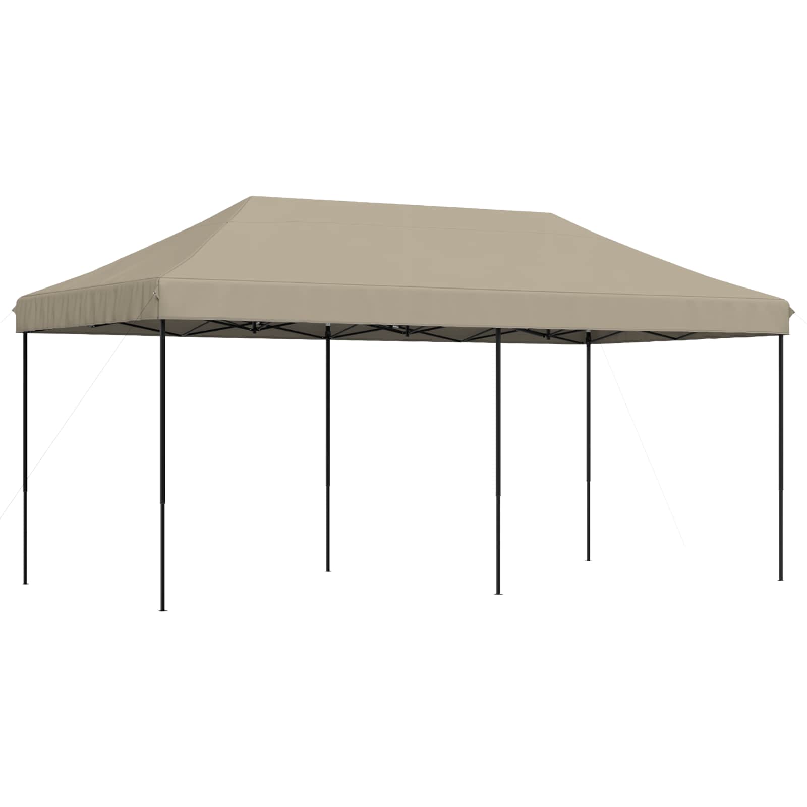 vidaXL Namiot Imprezowy Ciemnoszary 292 x 580 x 315 cm Materiał Oxford