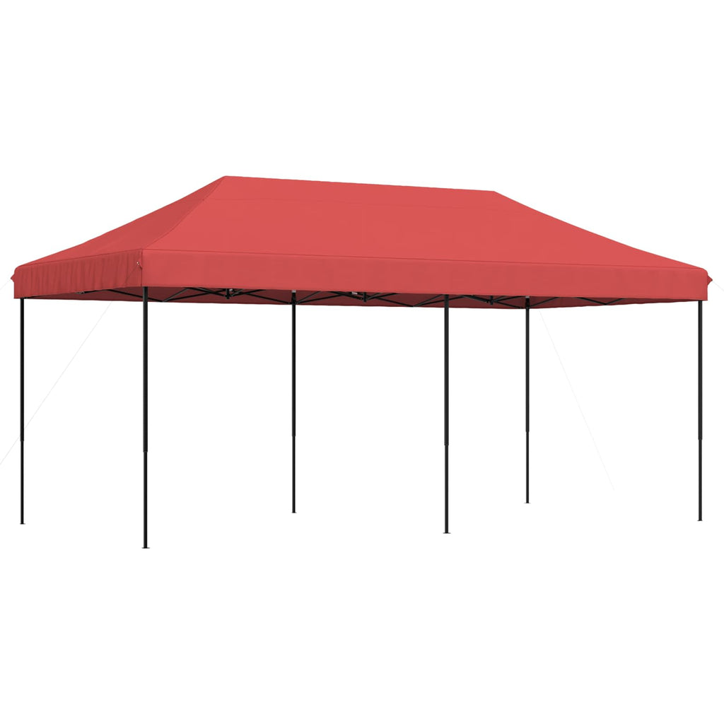 vidaXL Namiot Imprezowy bordowy 292 x 580 x 315 cm Materiał Oxford