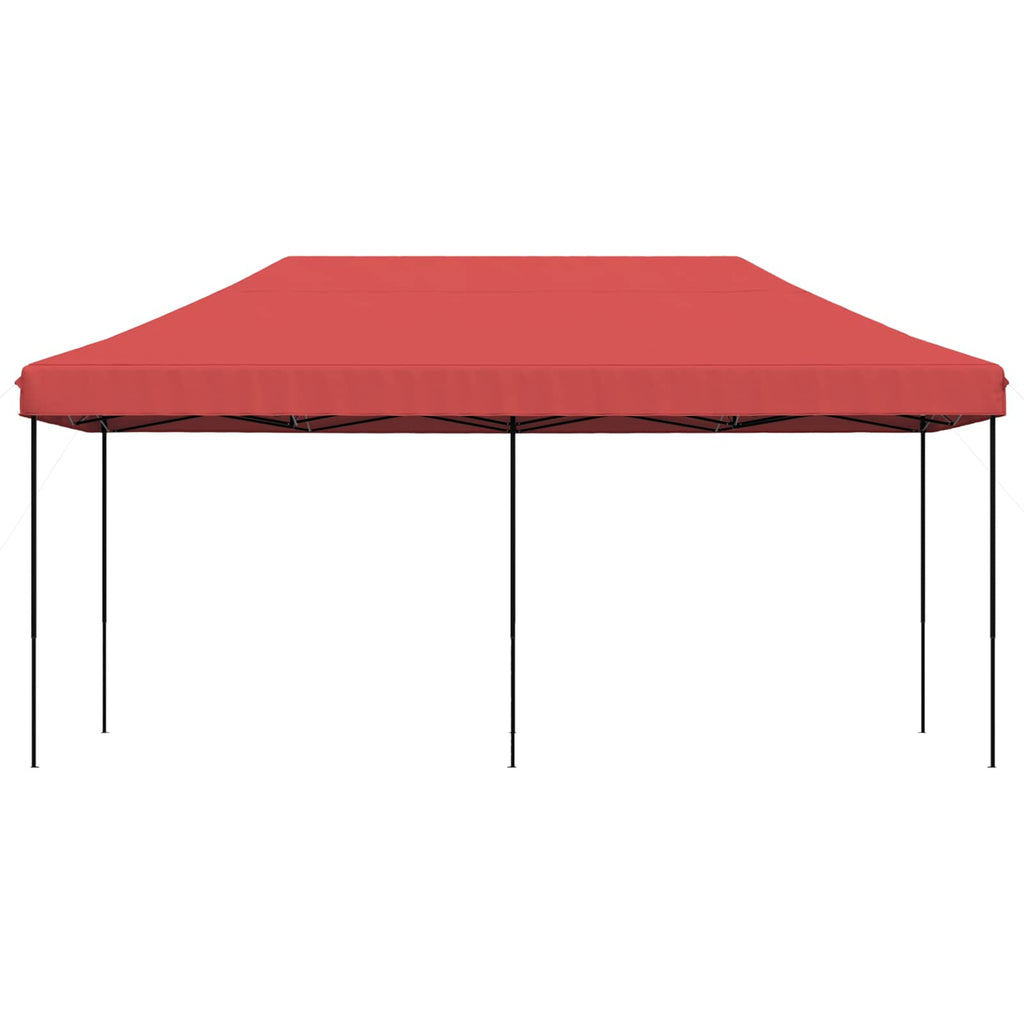 vidaXL Namiot Imprezowy bordowy 292 x 580 x 315 cm Materiał Oxford