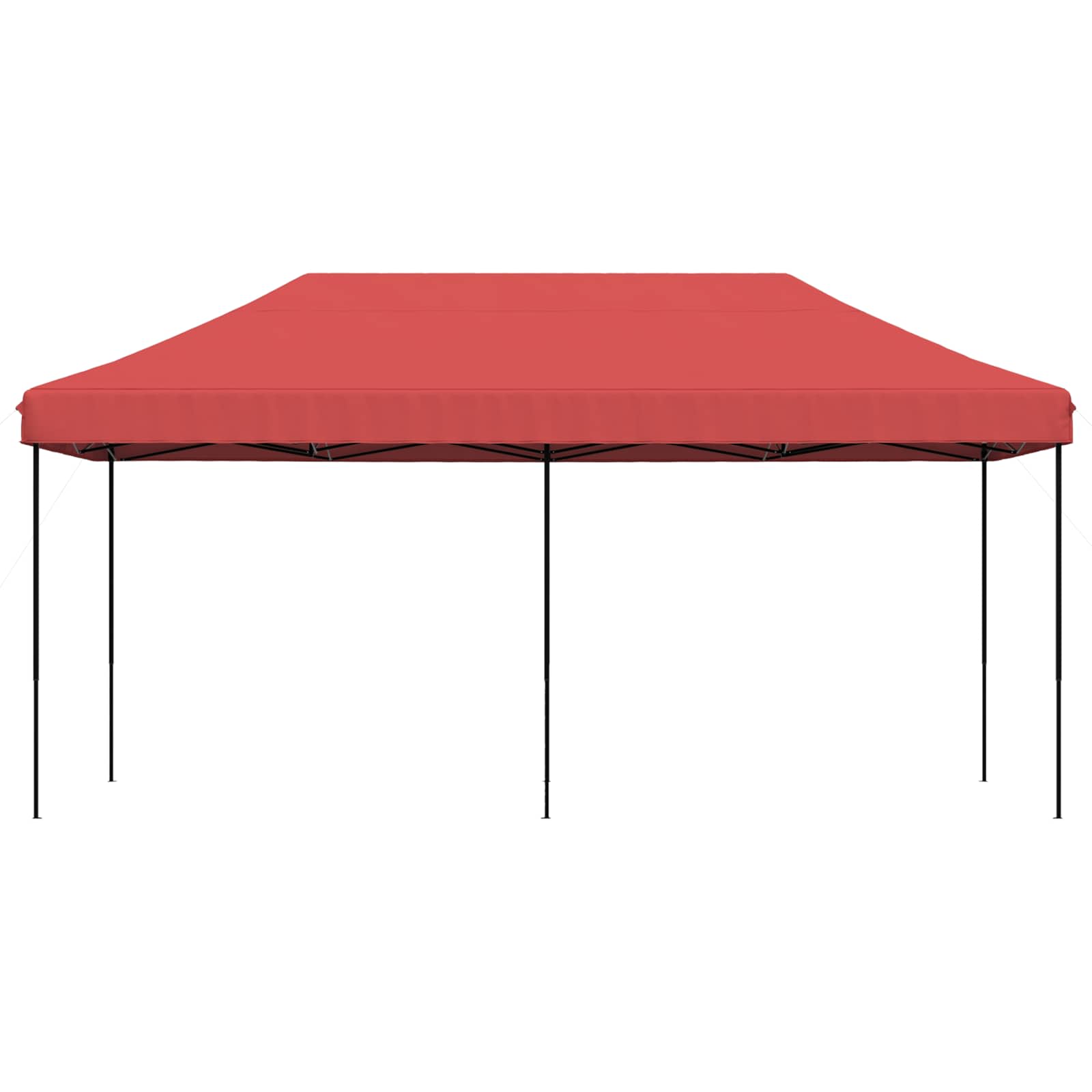 vidaXL Namiot Imprezowy bordowy 292 x 580 x 315 cm Materiał Oxford