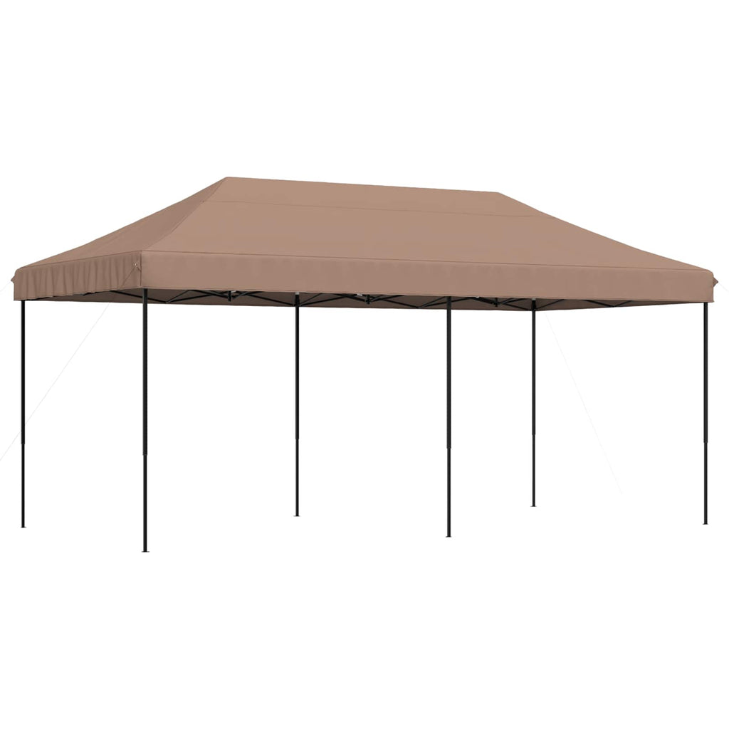 vidaXL Namiot Imprezowy Brązowy 292 x 580 x 315 cm Materiał Oxford