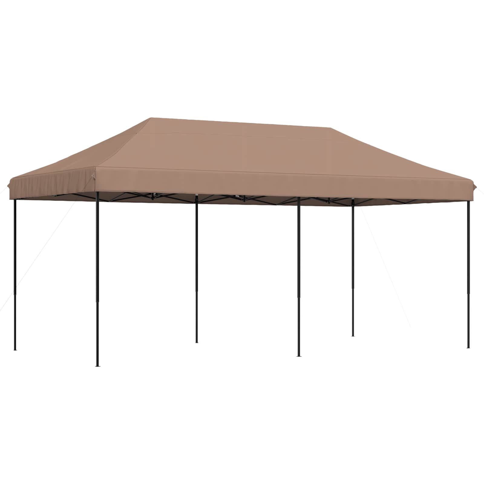 vidaXL Namiot Imprezowy Brązowy 292 x 580 x 315 cm Materiał Oxford