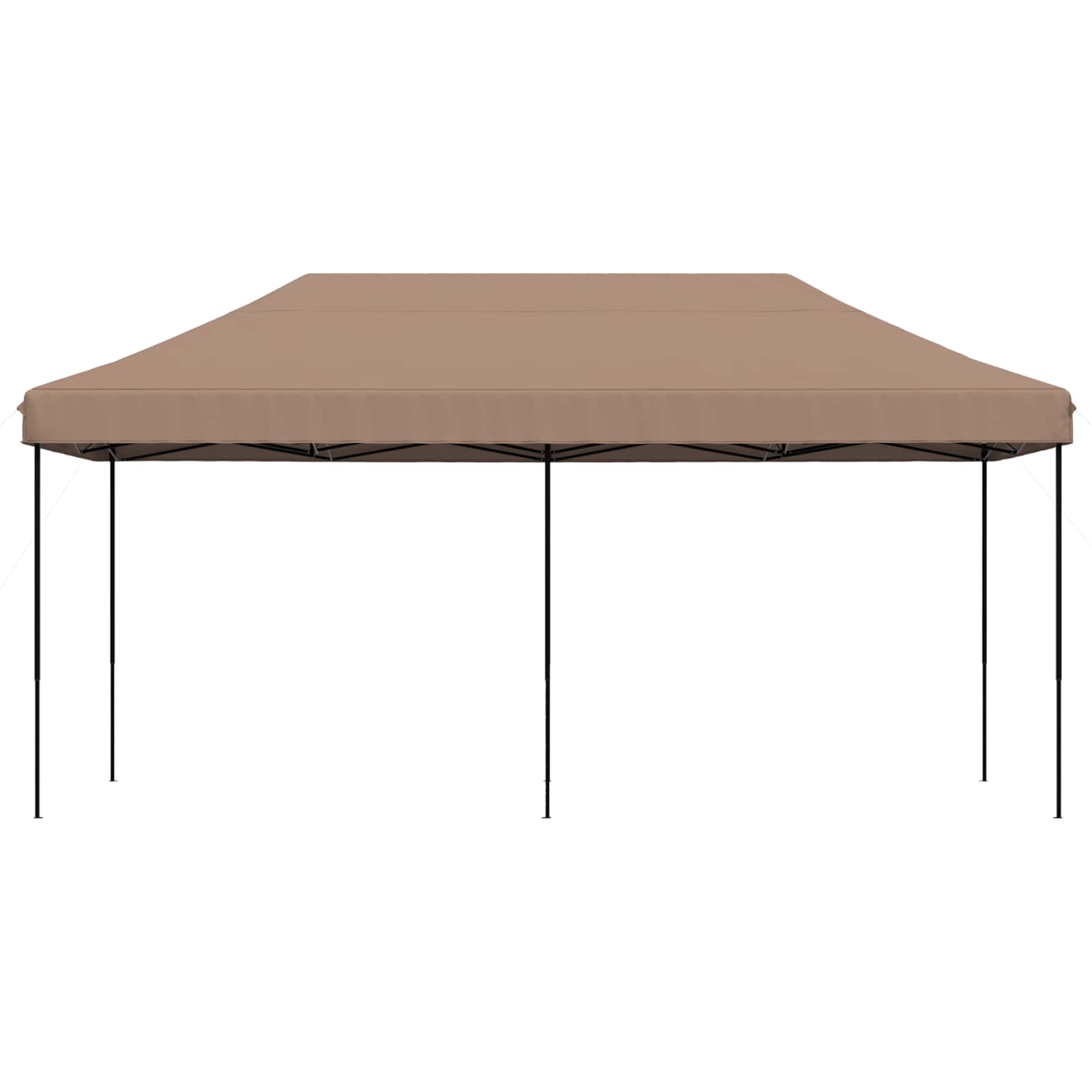 vidaXL Namiot Imprezowy Brązowy 292 x 580 x 315 cm Materiał Oxford
