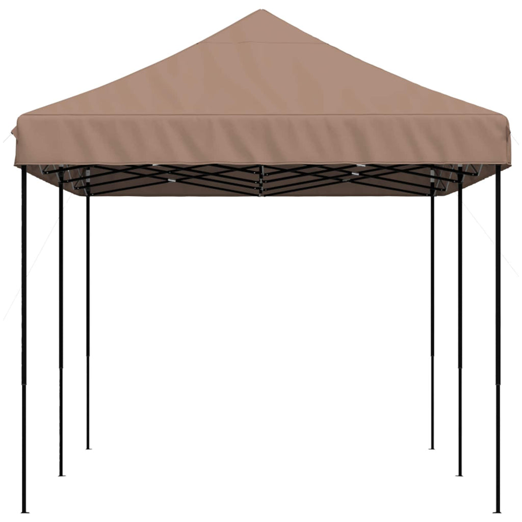 vidaXL Namiot Imprezowy Brązowy 292 x 580 x 315 cm Materiał Oxford