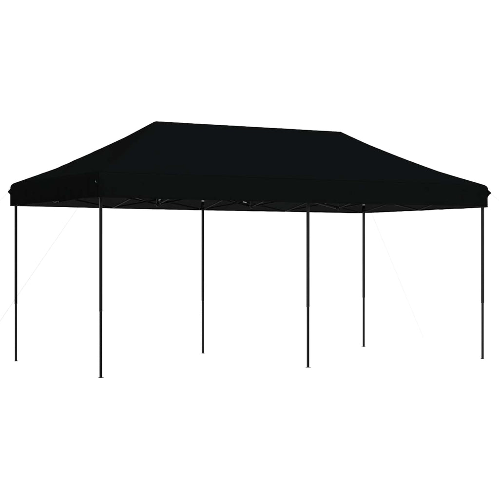 vidaXL Namiot Imprezowy Czarny 292 x 580 x 315 cm Materiał Oxford