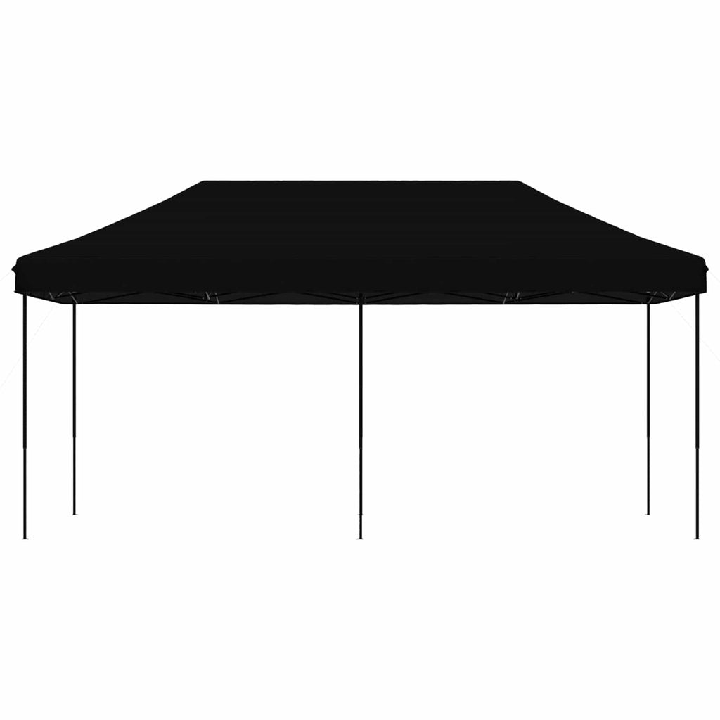 vidaXL Namiot Imprezowy Czarny 292 x 580 x 315 cm Materiał Oxford