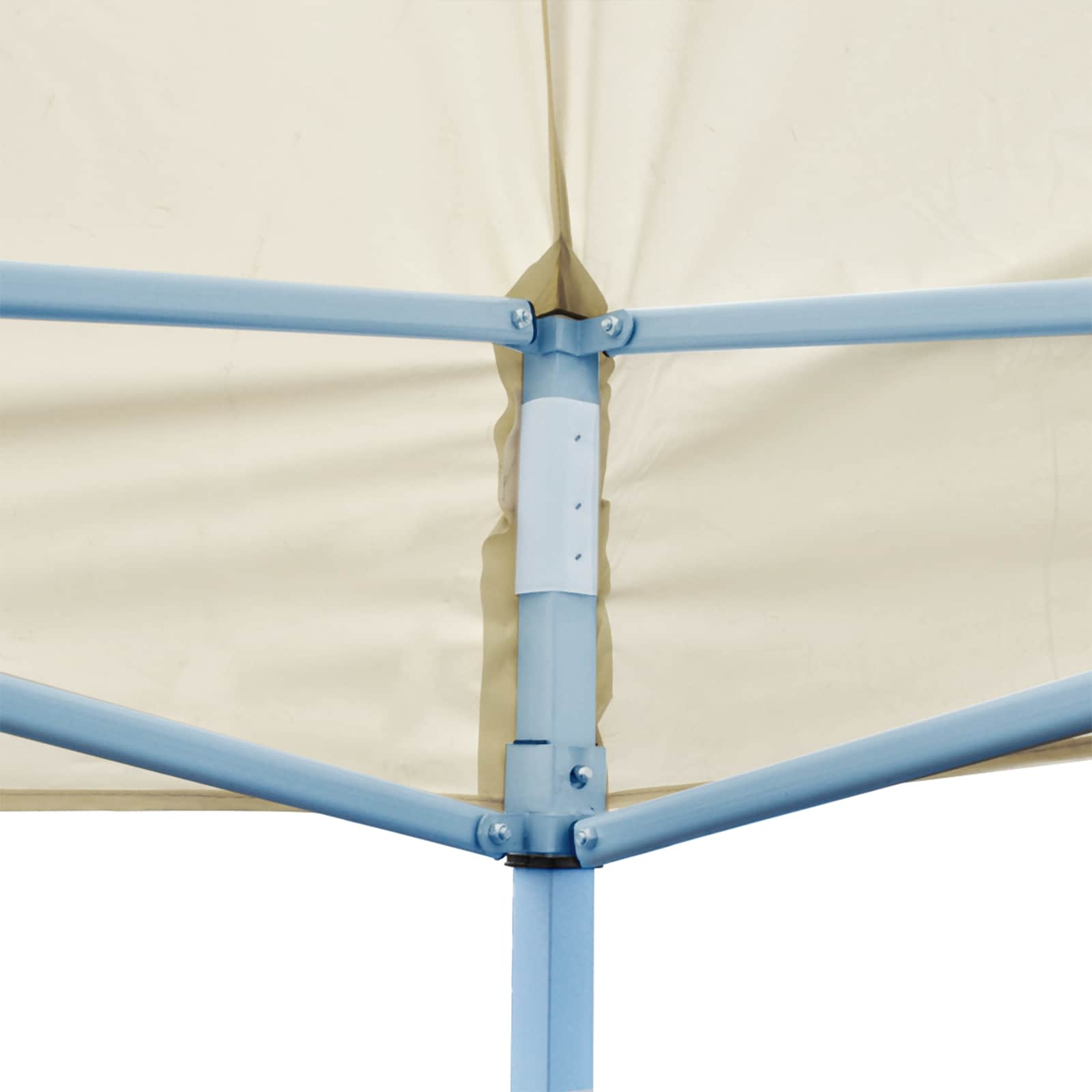 vidaXL Namiot Imprezowy Kremowy 291 x 580 x 315 cm Materiał Oxford