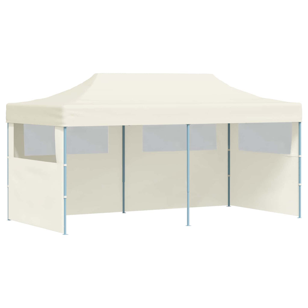 vidaXL Namiot Imprezowy Kremowy 291 x 580 x 315 cm Materiał Oxford