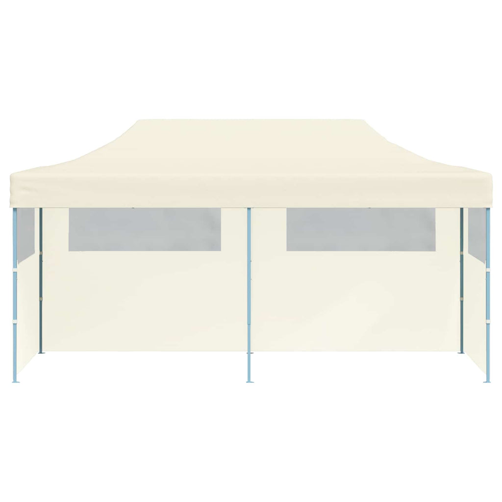 vidaXL Namiot Imprezowy Kremowy 291 x 580 x 315 cm Materiał Oxford
