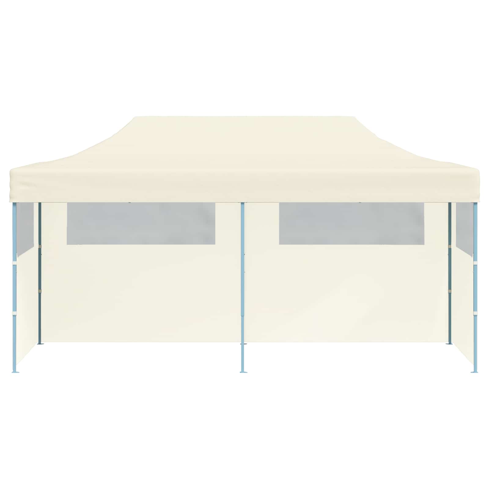 vidaXL Namiot Imprezowy Kremowy 291 x 580 x 315 cm Materiał Oxford
