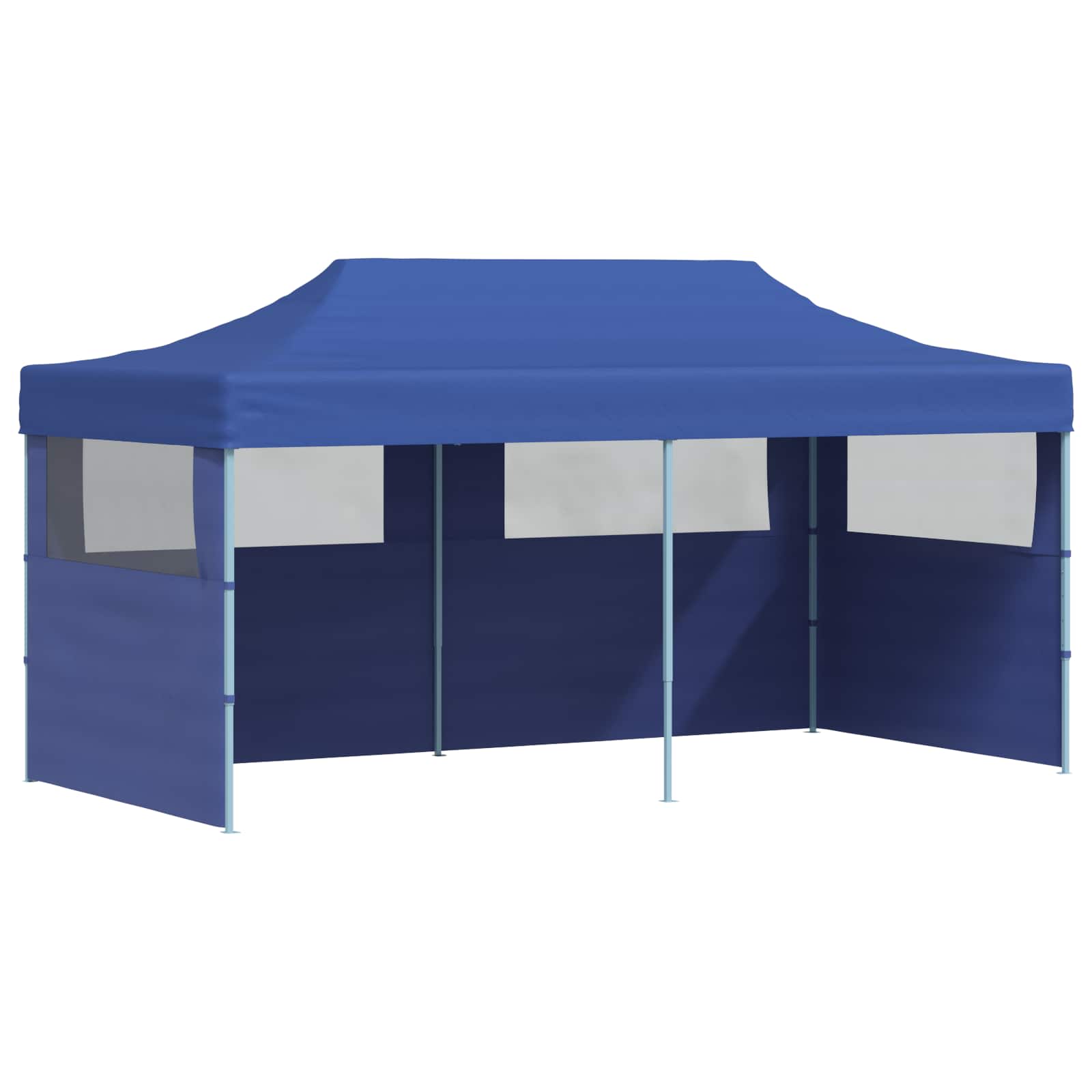 vidaXL Namiot Imprezowy Niebieski 291 x 580 x 315 cm Materiał Oxford