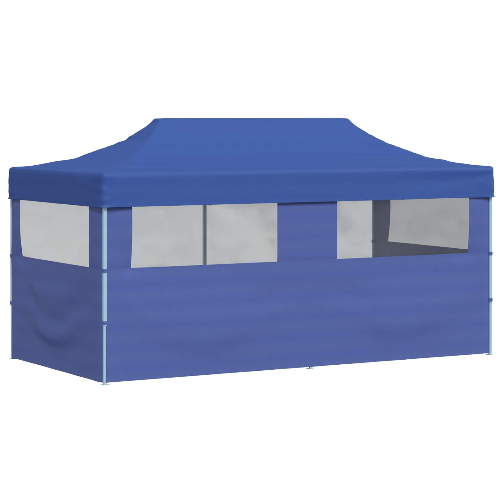 vidaXL Namiot Imprezowy Niebieski 291 x 580 x 315 cm Materiał Oxford