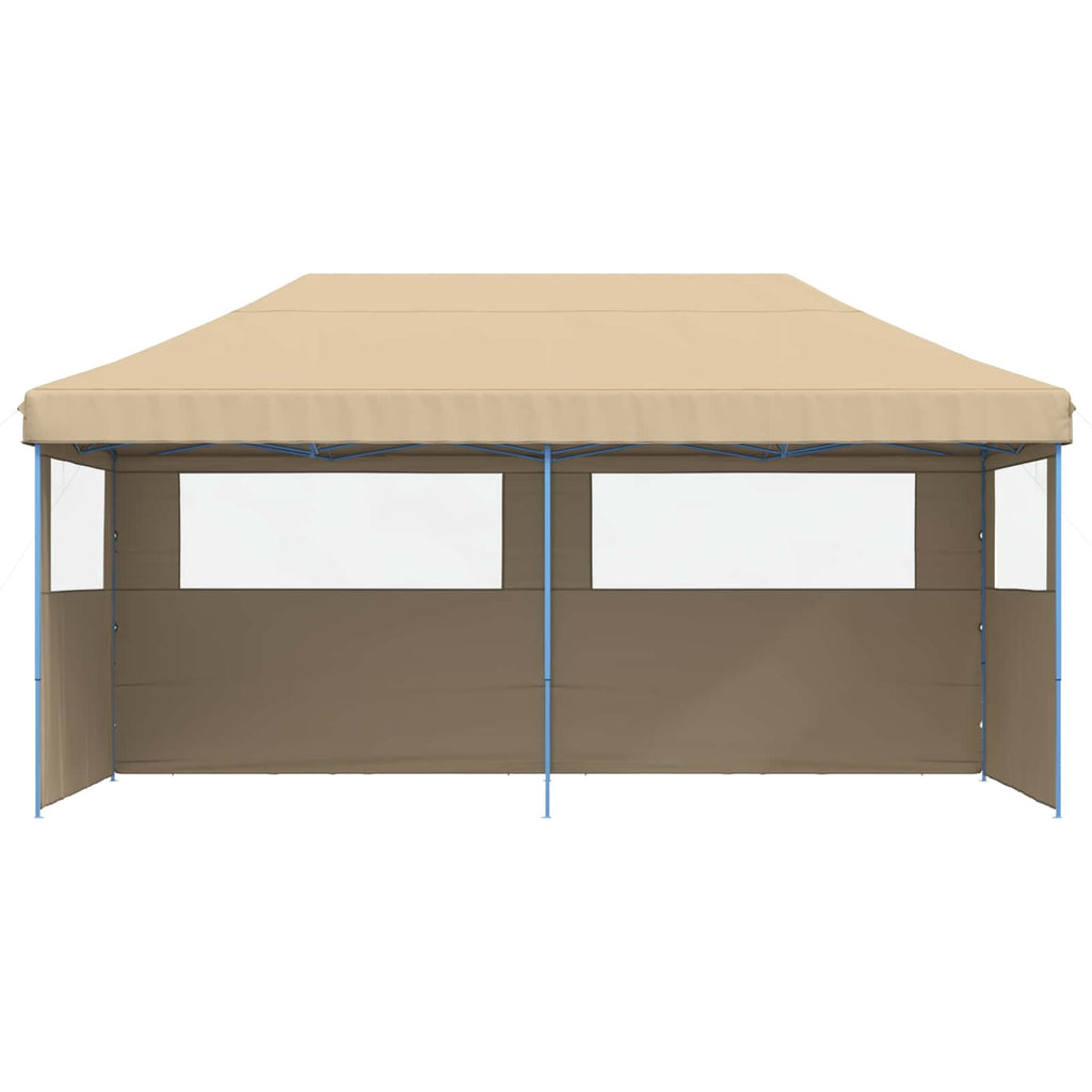 vidaXL Namiot Imprezowy Beżowy 292 x 580 x 315 cm Materiał Oxford