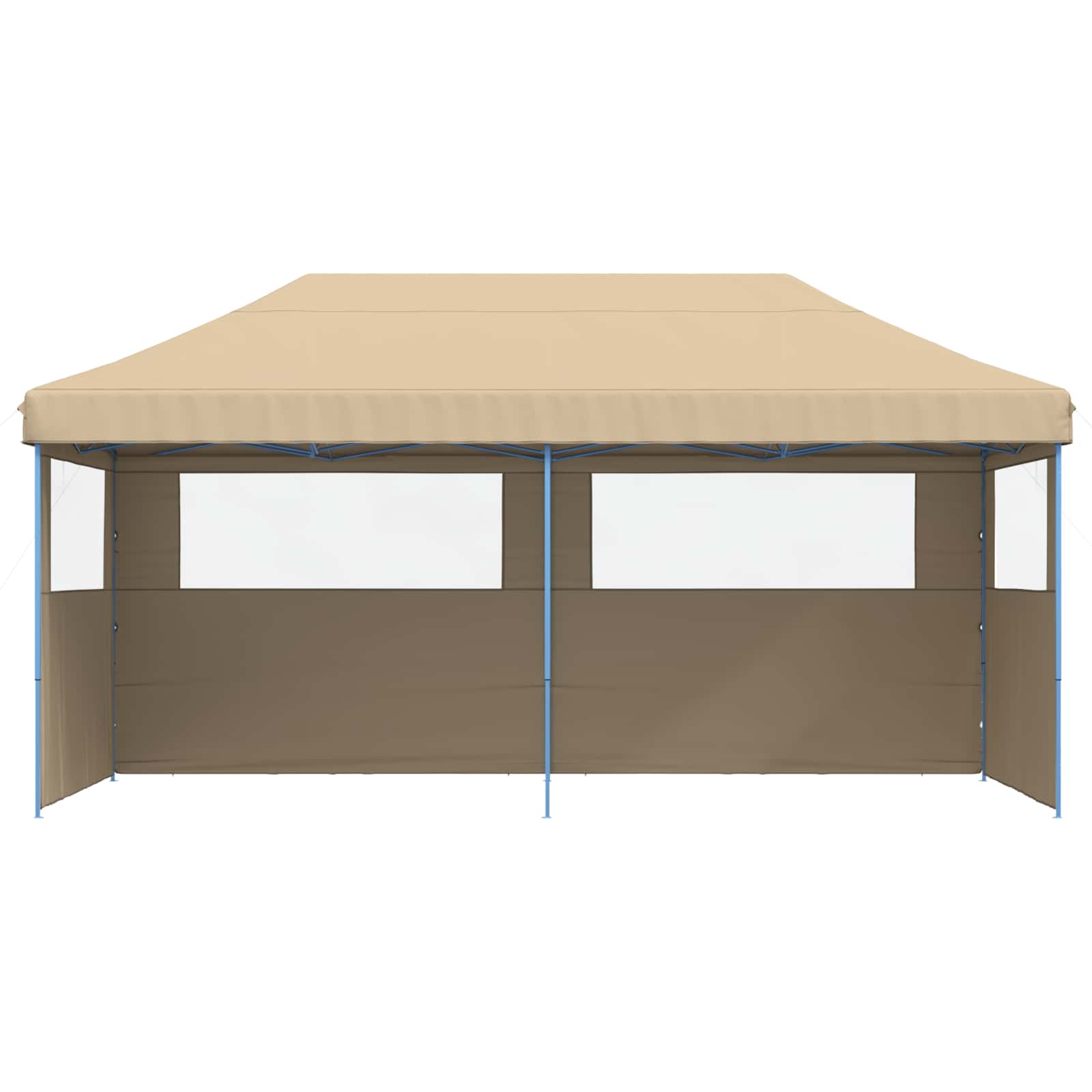 vidaXL Namiot Imprezowy Beżowy 292 x 580 x 315 cm Materiał Oxford