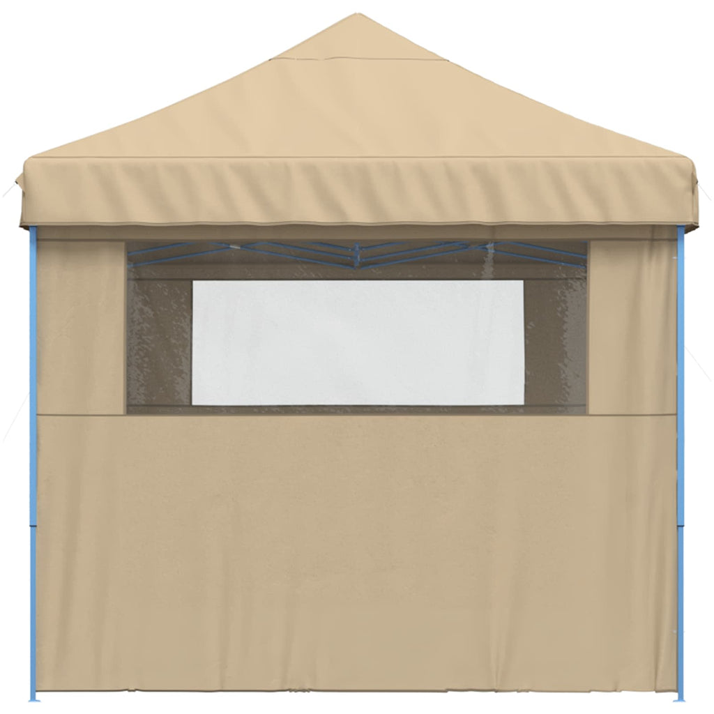 vidaXL Namiot Imprezowy Beżowy 292 x 580 x 315 cm Materiał Oxford