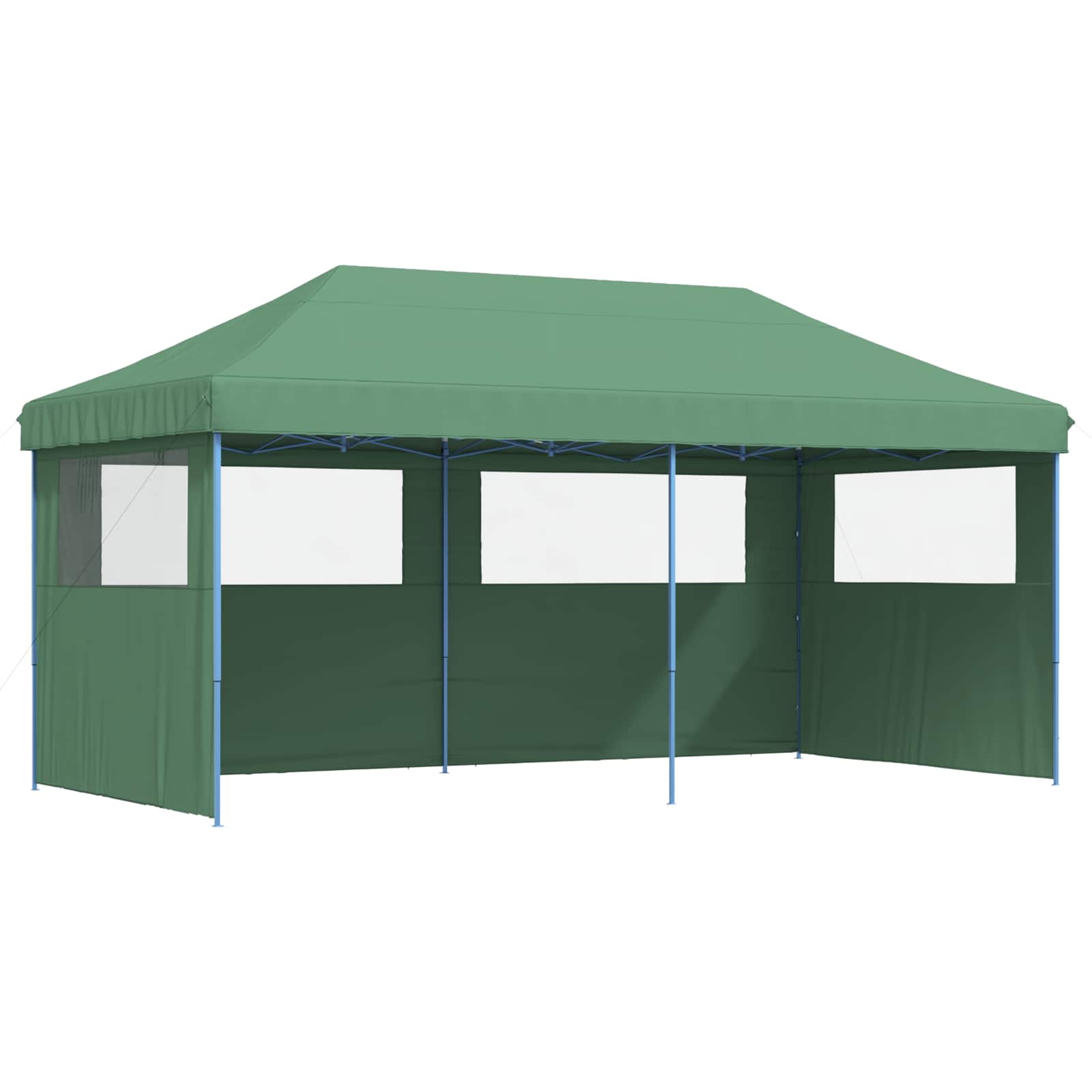 vidaXL Namiot Imprezowy Zielony 292 x 580 x 315 cm Materiał Oxford