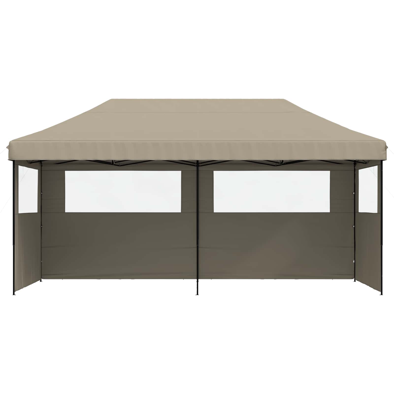 vidaXL Namiot Imprezowy Ciemnoszary 292 x 580 x 315 cm Materiał Oxford
