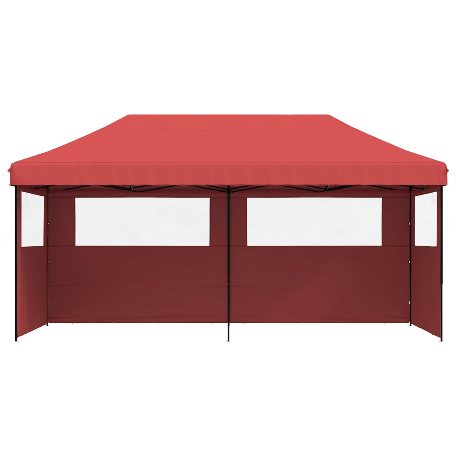 vidaXL Namiot Imprezowy bordowy 292 x 580 x 315 cm Materiał Oxford