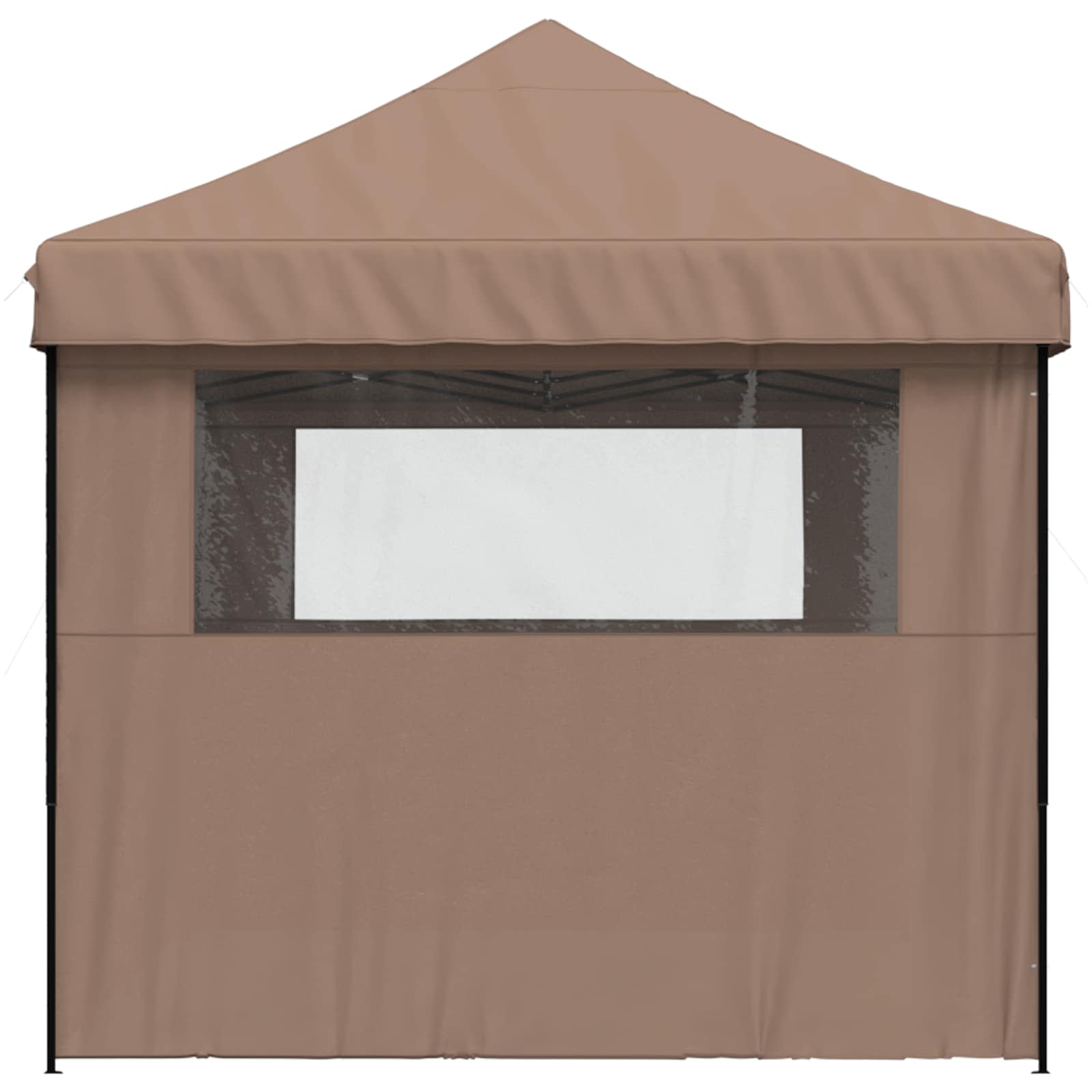 vidaXL Namiot Imprezowy Brązowy 292 x 580 x 315 cm Materiał Oxford