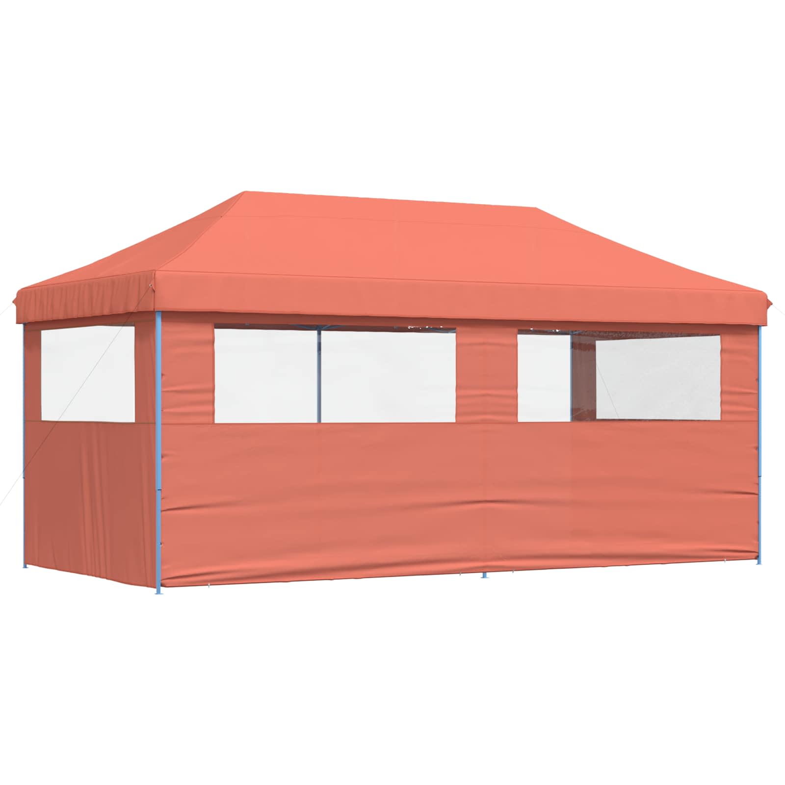 vidaXL Namiot Imprezowy terakota 292 x 580 x 315 cm Materiał Oxford