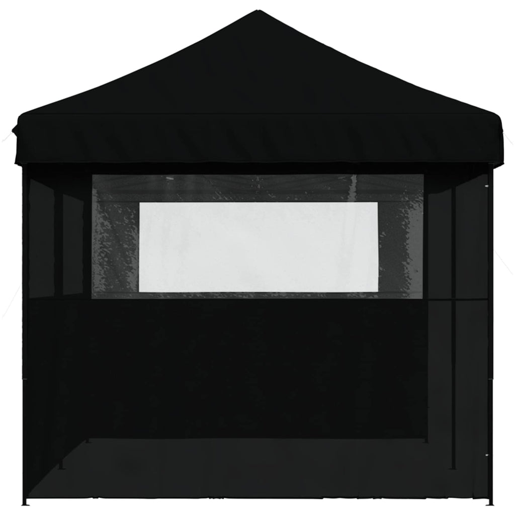 vidaXL Namiot Imprezowy Czarny 292 x 580 x 315 cm Materiał Oxford