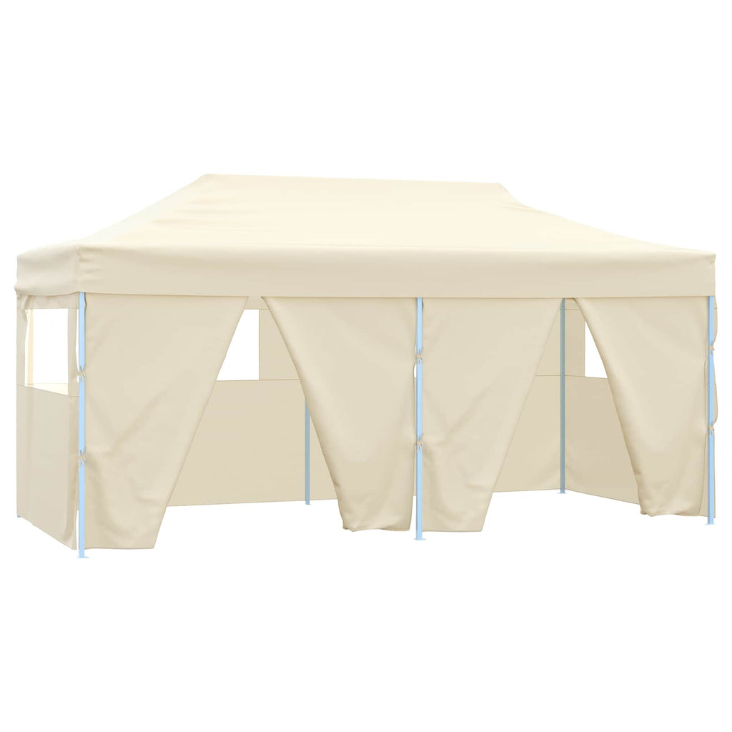 vidaXL Namiot Imprezowy Kremowy 291 x 580 x 315 cm Materiał Oxford