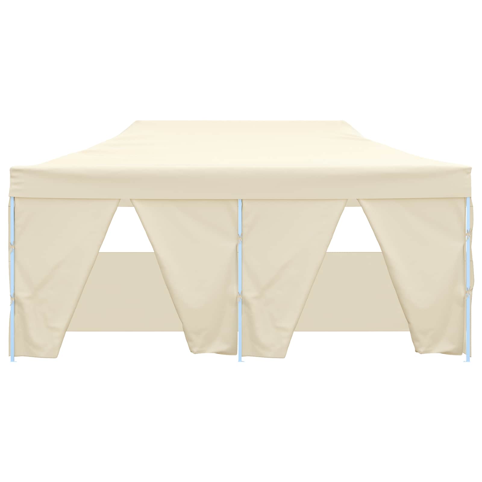 vidaXL Namiot Imprezowy Kremowy 291 x 580 x 315 cm Materiał Oxford