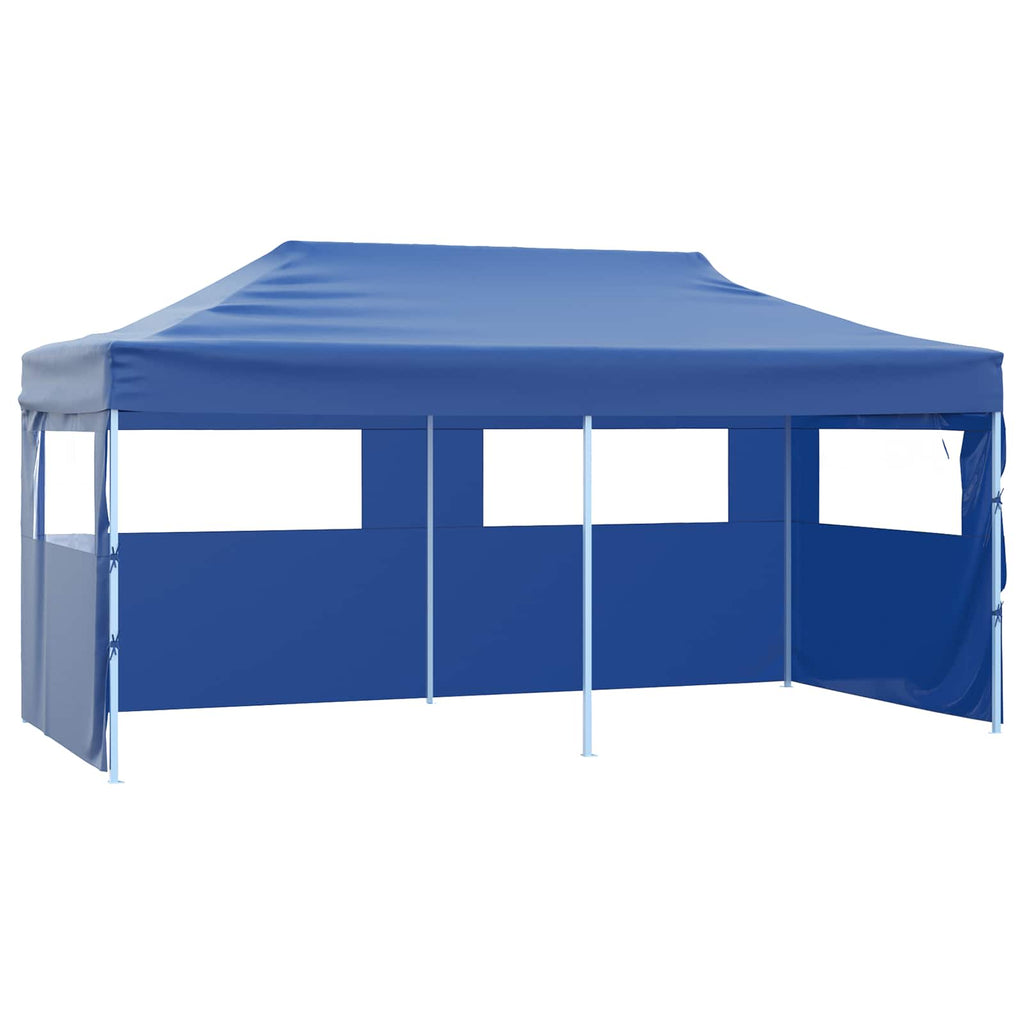 vidaXL Namiot Imprezowy Niebieski 291 x 580 x 315 cm Materiał Oxford