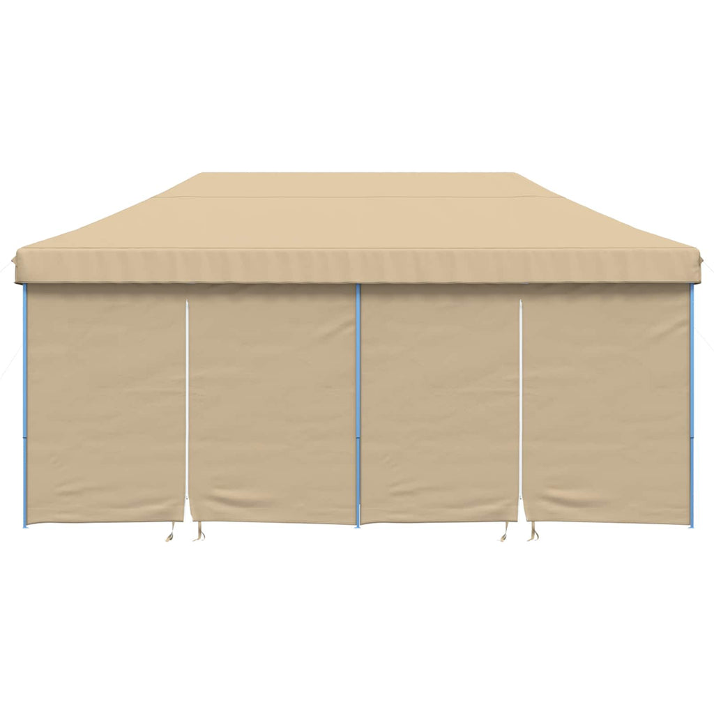 vidaXL Namiot Imprezowy Beżowy 292 x 580 x 315 cm Materiał Oxford
