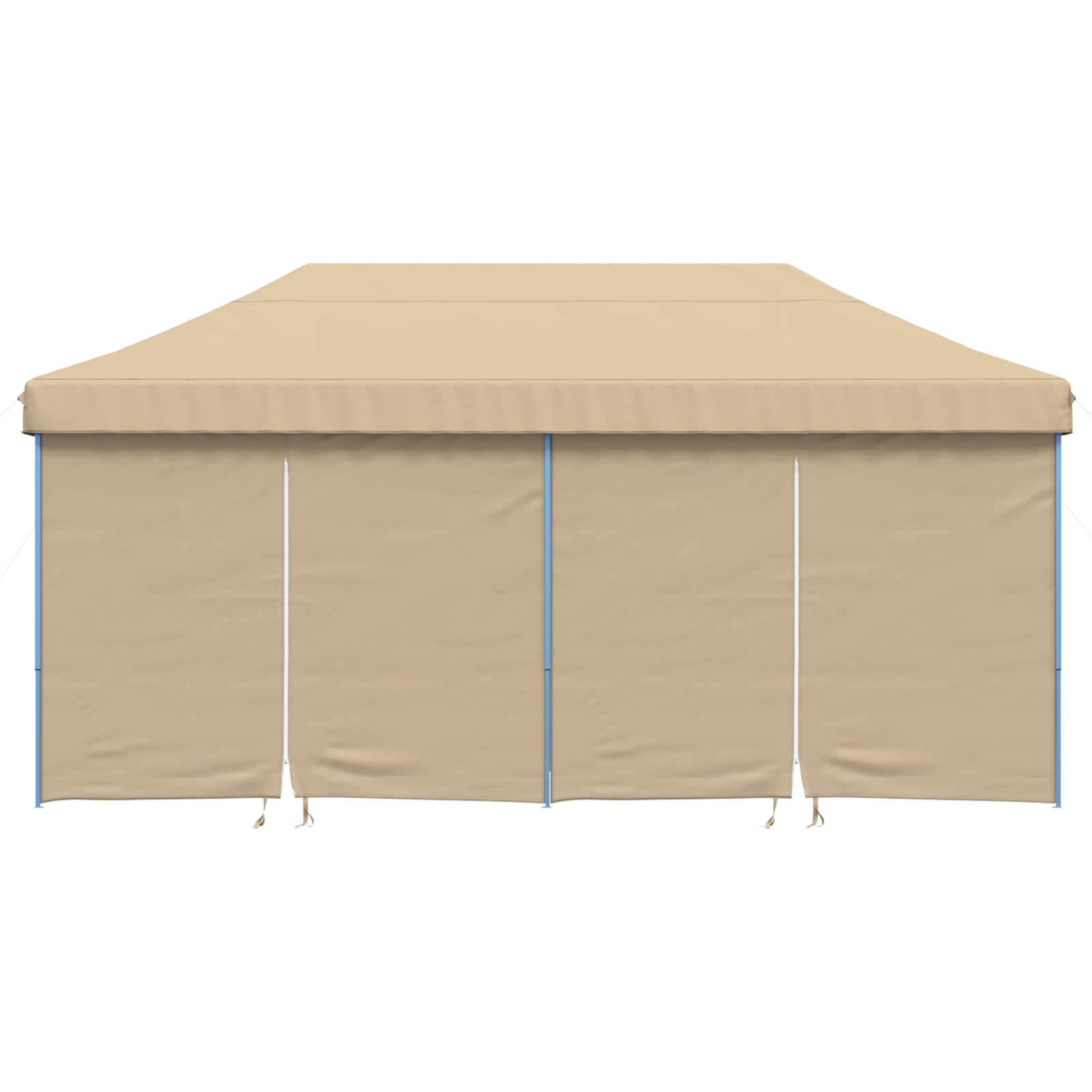 vidaXL Namiot Imprezowy Beżowy 292 x 580 x 315 cm Materiał Oxford