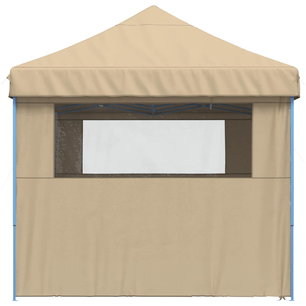 vidaXL Namiot Imprezowy Beżowy 292 x 580 x 315 cm Materiał Oxford