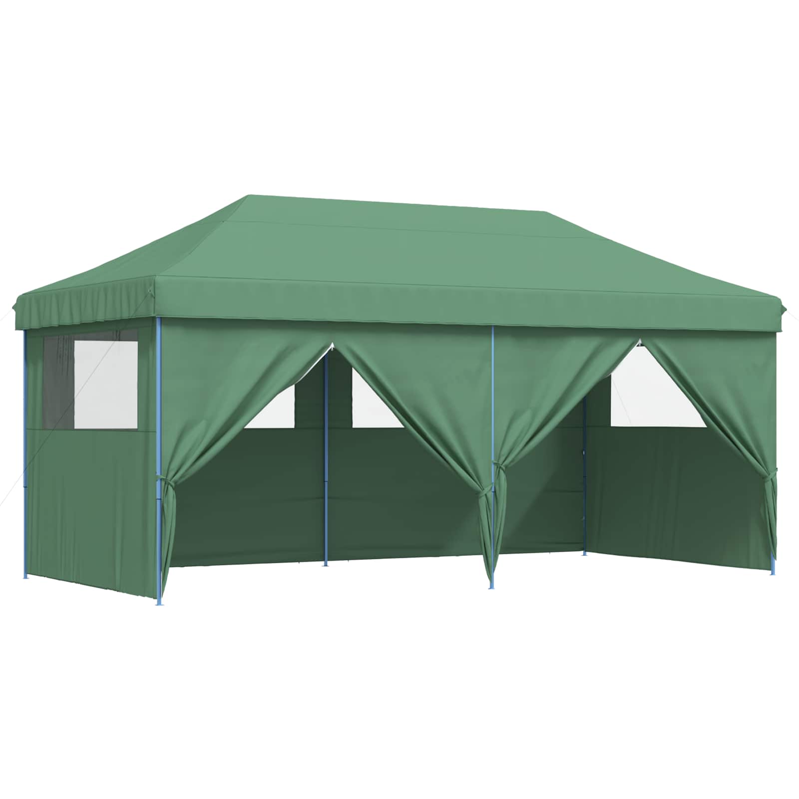 vidaXL Namiot Imprezowy Zielony 292 x 580 x 315 cm Materiał Oxford