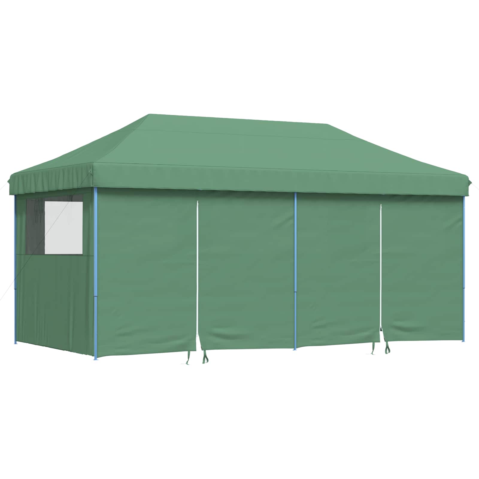 vidaXL Namiot Imprezowy Zielony 292 x 580 x 315 cm Materiał Oxford
