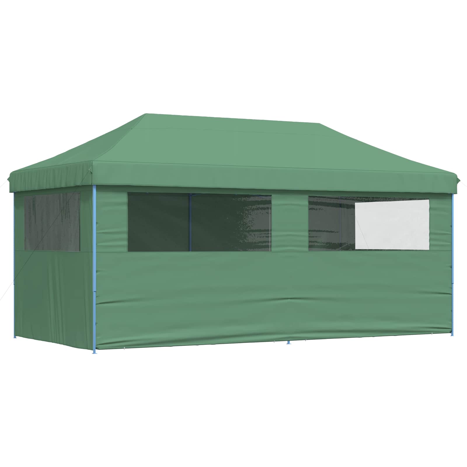 vidaXL Namiot Imprezowy Zielony 292 x 580 x 315 cm Materiał Oxford